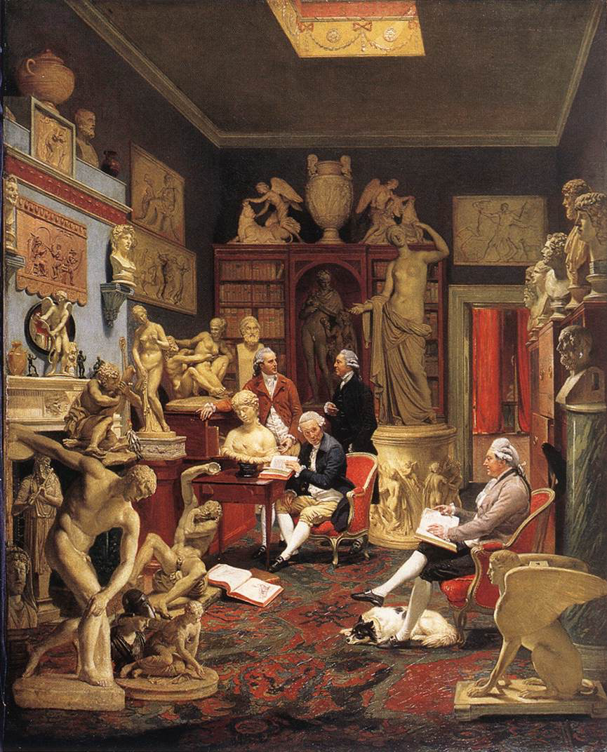 Charles Towneley in his Sculpture Gallery 1782
